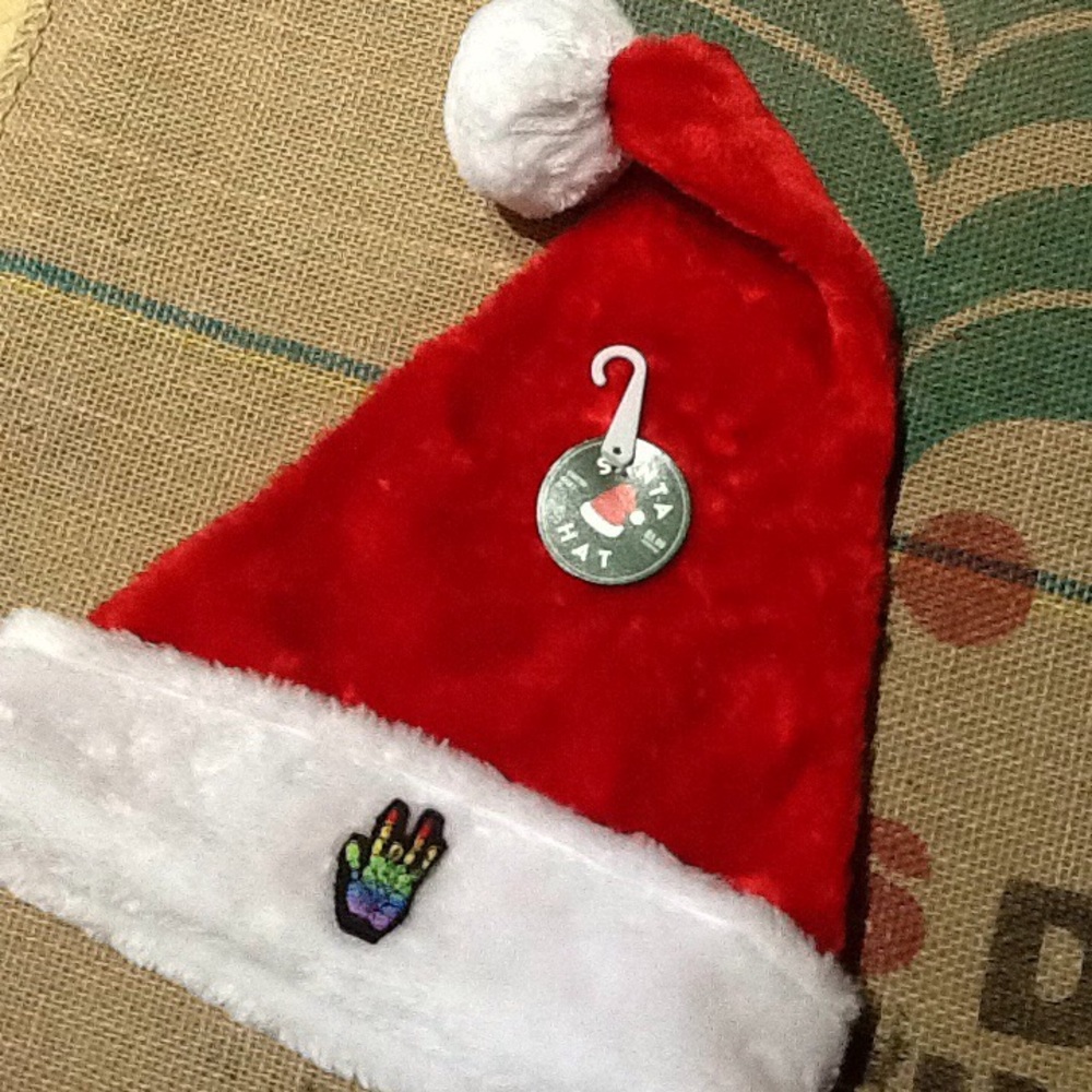 NWT Jerry Christmas 4.5 Santa Hat